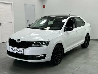 2017 Skoda Rapid I Рестайлинг, белый, 990000 рублей, вид 1