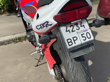 1998 Honda CBR 919RR Fireblade, красный, 430000 рублей, вид 2