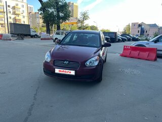 2007 Hyundai Verna II, красный, 300000 рублей, вид 2