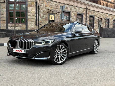 2019 BMW 7 серии 740d xDrive VI (G11/G12) Рестайлинг, серый, 6700000 рублей, вид 1