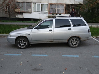 2008 Lada (ВАЗ) 2111 21112, серый, 95000 рублей, вид 4