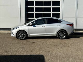 2021 Hyundai Solaris II Рестайлинг, серый, 1450000 рублей, вид 2