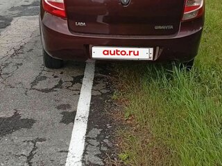 2012 Lada (ВАЗ) Granta I, пурпурный, 400000 рублей, вид 5
