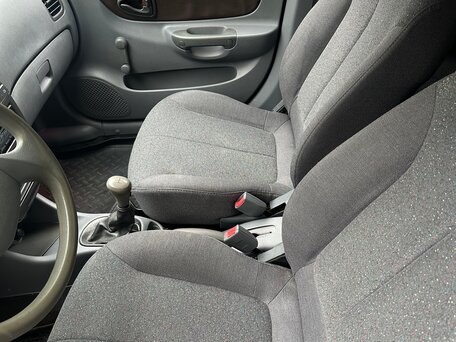 2008 Hyundai Accent ТагАЗ II, красный, 330000 рублей, вид 5