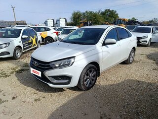 2025 Lada (ВАЗ) Vesta I Рестайлинг (NG), белый, 1210000 рублей, вид 2