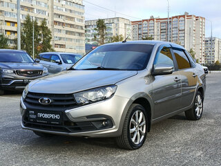 2019 Lada (ВАЗ) Granta I Рестайлинг, серый, 650000 рублей, вид 1