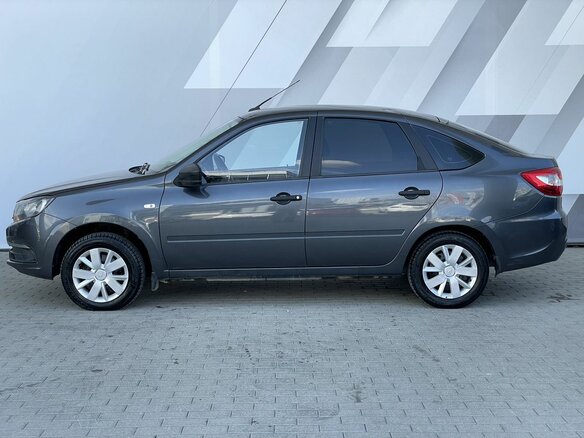 2019 Lada (ВАЗ) Granta I Рестайлинг, серый, 583000 рублей - вид 8