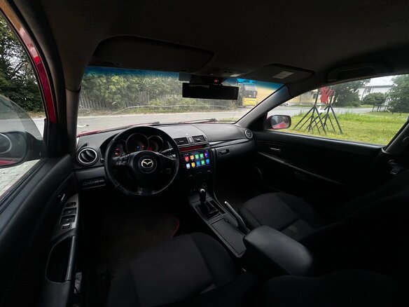 2006 Mazda 3 I (BK) Рестайлинг, красный - вид 6