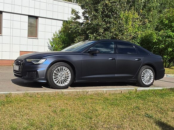 2020 Audi A6 45 TFSI V (C8), синий, 4200000 рублей - вид 28