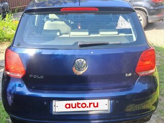 2009 Volkswagen Polo V, синий, 540000 рублей, вид 3