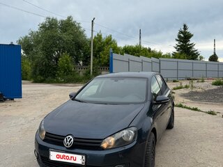 2010 Volkswagen Golf VI, синий, 700000 рублей, вид 1