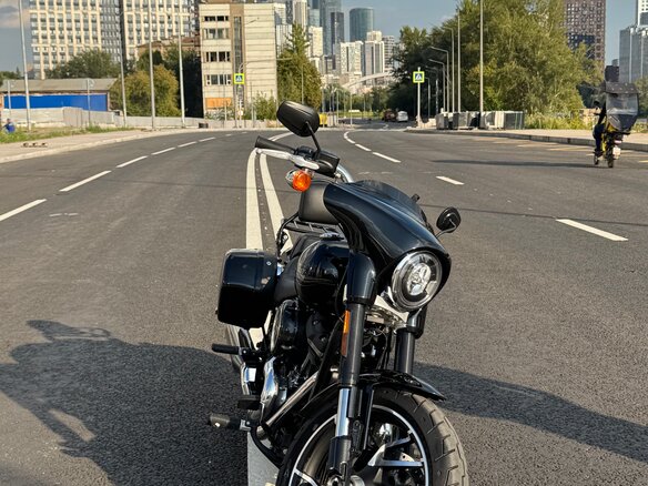 2022 Harley-Davidson Sport Glide, чёрный, 1690000 рублей - вид 8