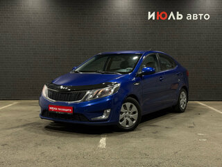 2011 Kia Rio 4-speed III, синий, 830000 рублей, вид 1