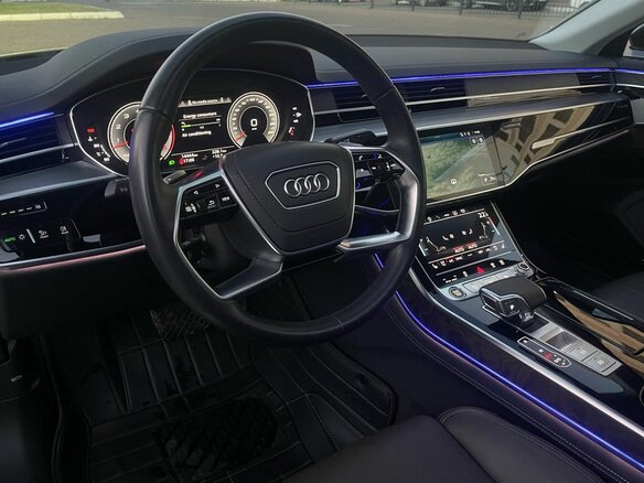 2023 Audi A8 Long 50 TFSI IV (D5) Рестайлинг, чёрный, 10500000 рублей - вид 9