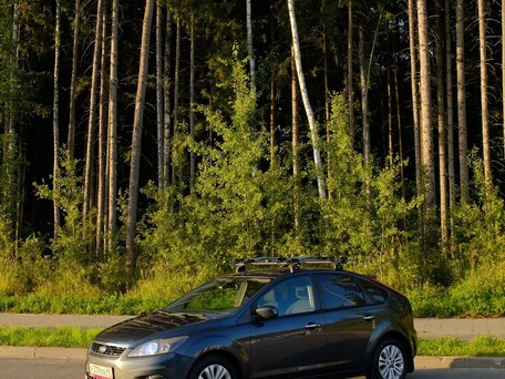 2010 Ford Focus II Рестайлинг, серый, 849000 рублей, вид 2