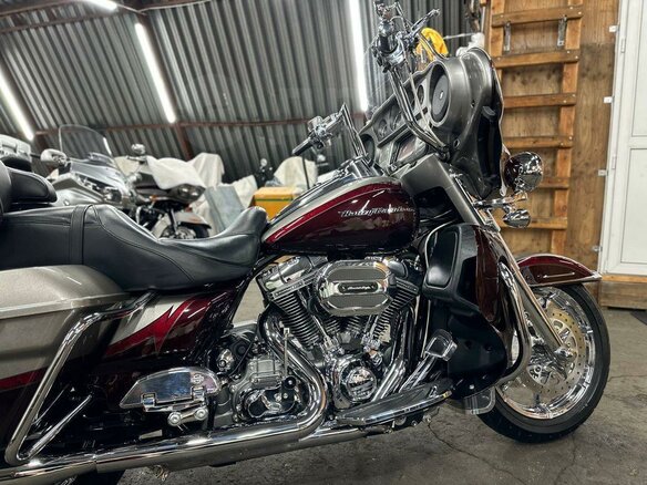 2014 Harley-Davidson Electra Glide, пурпурный, 1640000 рублей - вид 14