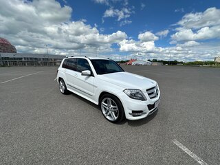 2014 Mercedes-Benz GLK-Класс 220 CDI I (X204) Рестайлинг, белый, 2200000 рублей, вид 3