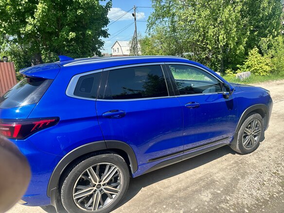 2022 Exeed LX I Рестайлинг, синий, 1650000 рублей - вид 3