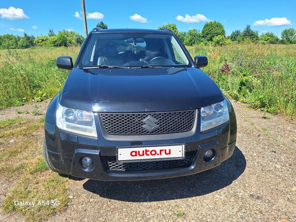 2008 Suzuki Grand Vitara II Рестайлинг, чёрный, 950000 рублей - вид 2