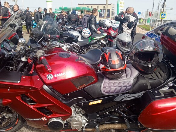 2004 Yamaha FJR1300, пурпурный, 580000 рублей - вид 17