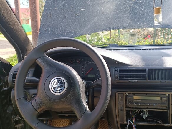 1998 Volkswagen Passat B5, чёрный, 120000 рублей - вид 5