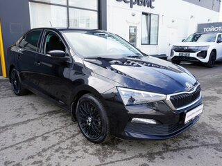 2021 Skoda Rapid II, чёрный, 1670000 рублей, вид 3