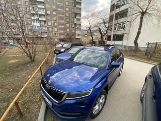 2021 Skoda Kodiaq I, синий, 3000000 рублей, вид 3