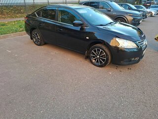 2014 Nissan Sentra VII (B17), чёрный, 940000 рублей, вид 3