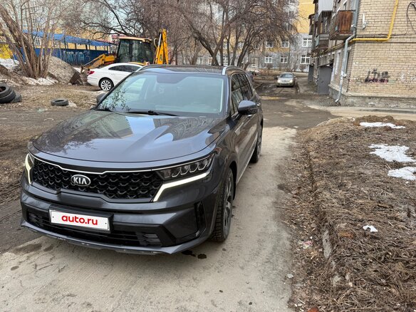 2021 Kia Sorento IV, серый, 3800000 рублей - вид 2