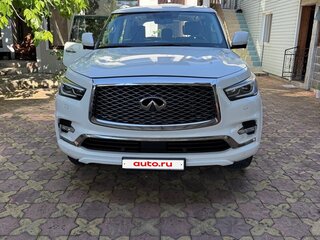 2018 Infiniti QX80 I Рестайлинг 2, белый, 4500000 рублей, вид 1