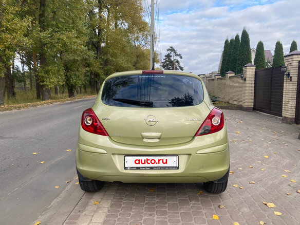 2006 Opel Corsa D, зелёный, 220000 рублей - вид 5