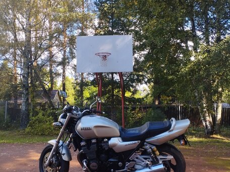 1994 Yamaha XJR1200, бежевый, 280000 рублей, вид 4