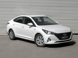 2022 Hyundai Solaris II Рестайлинг, белый, 1610000 рублей, вид 3