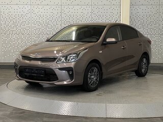 2019 Kia Rio IV, коричневый, 800000 рублей, вид 3