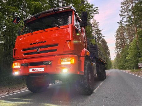 2019 КамАЗ 43118, оранжевый, 7900000 рублей, вид 3
