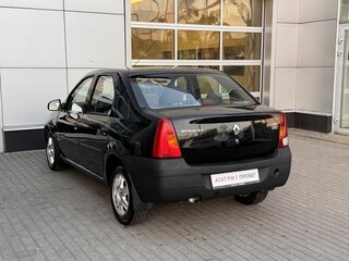 2009 Renault Logan I, чёрный, 395000 рублей, вид 5