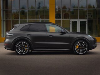 2020 Porsche Cayenne Turbo S E-Hybrid III, чёрный, 13500000 рублей, вид 5