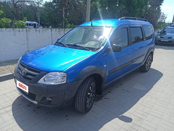2020 Lada (ВАЗ) Largus Cross I, синий, 1150000 рублей