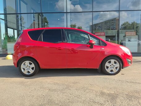 2012 Opel Meriva B, красный, 406000 рублей, вид 4