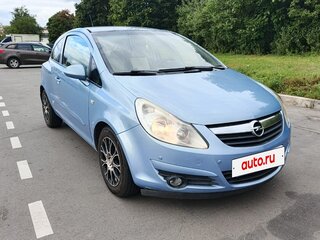 2007 Opel Corsa D, голубой, 285000 рублей, вид 2
