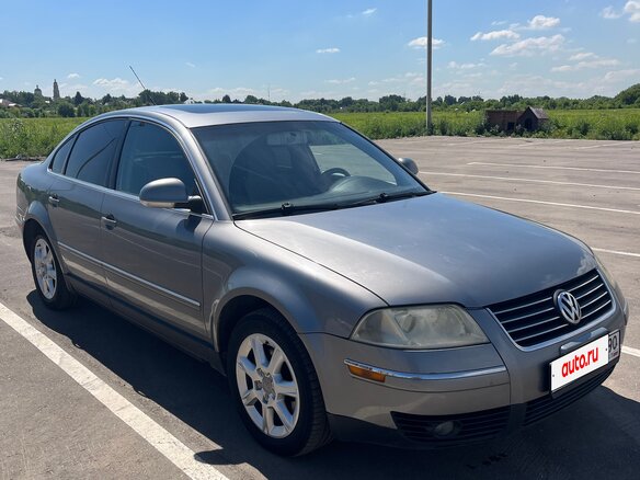 2003 Volkswagen Passat B5 Рестайлинг, серый - вид 1