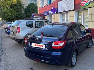 2015 Lada (ВАЗ) Granta I, синий, 410000 рублей, вид 3
