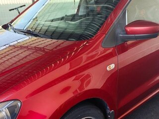 2016 Volkswagen Polo V Рестайлинг, красный, 1200000 рублей, вид 4