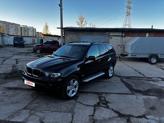 2005 BMW X5 3.0d I (E53) Рестайлинг, чёрный, 1370000 рублей, вид 1