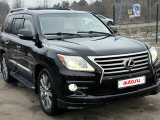 2013 Lexus LX 570 III Рестайлинг, чёрный, 2999000 рублей, вид 1