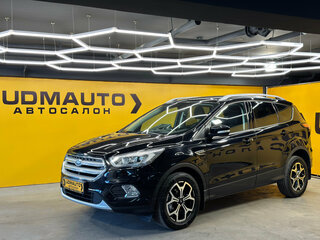 2018 Ford Kuga II Рестайлинг, чёрный, 1679000 рублей, вид 1