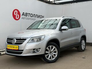 2010 Volkswagen Tiguan I, серебристый, 1070000 рублей, вид 1