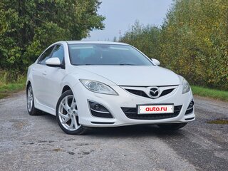 2010 Mazda 6 II (GH) Рестайлинг, белый, 1029000 рублей, вид 1