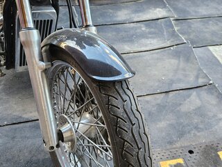 1995 Honda Steed 600, чёрный, 320000 рублей, вид 4