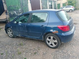 2005 Peugeot 307 I Рестайлинг, синий, 150000 рублей, вид 4